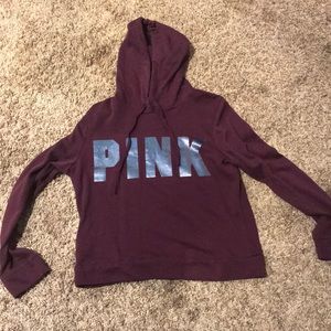 Pink hoodie